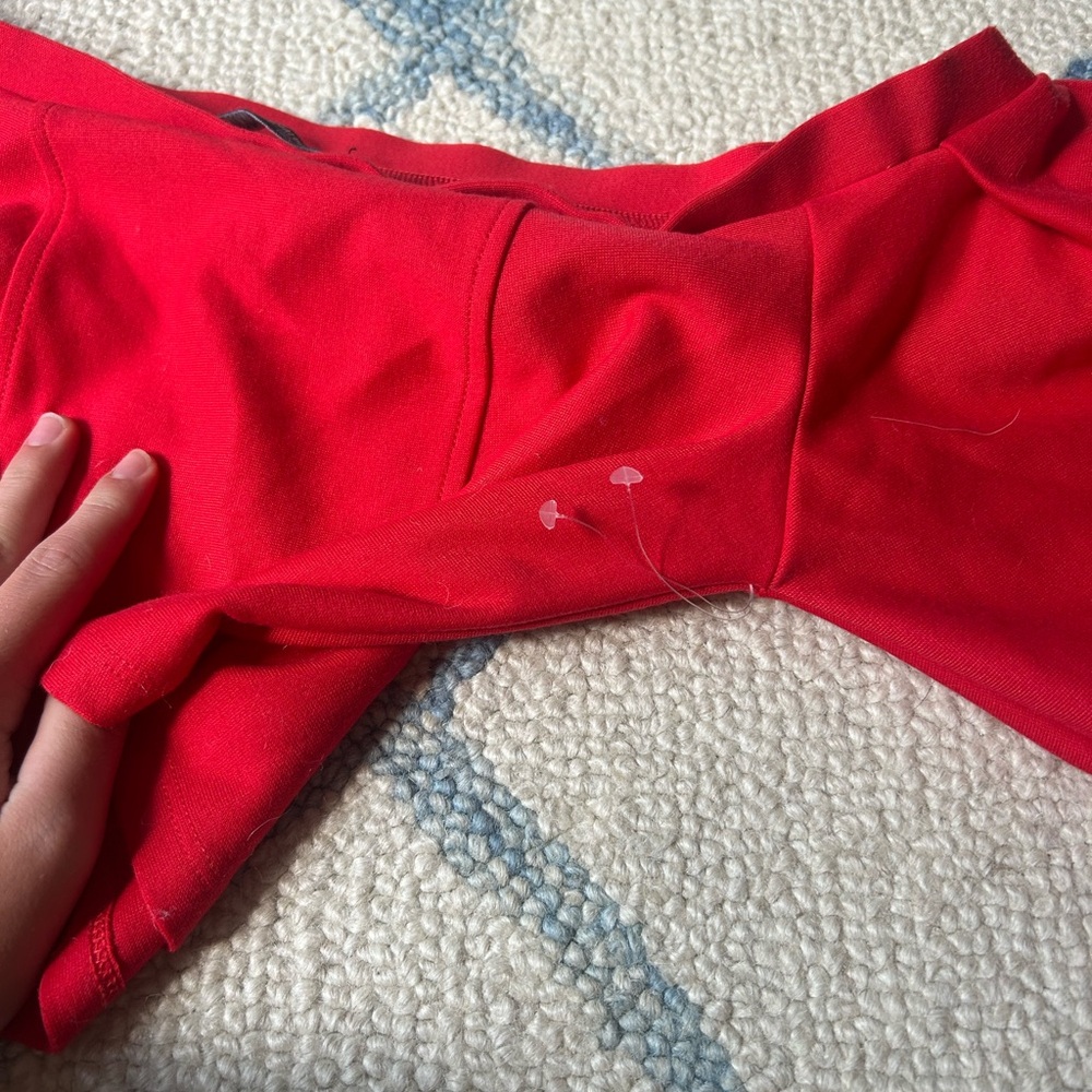 Zara Trafaluc Bold Red Top - Picture 3 of 3